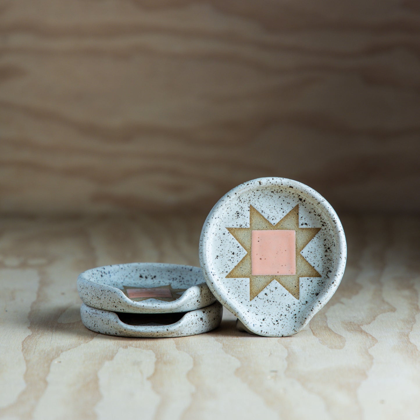 Speckled Sawtooth Star Spoon rest