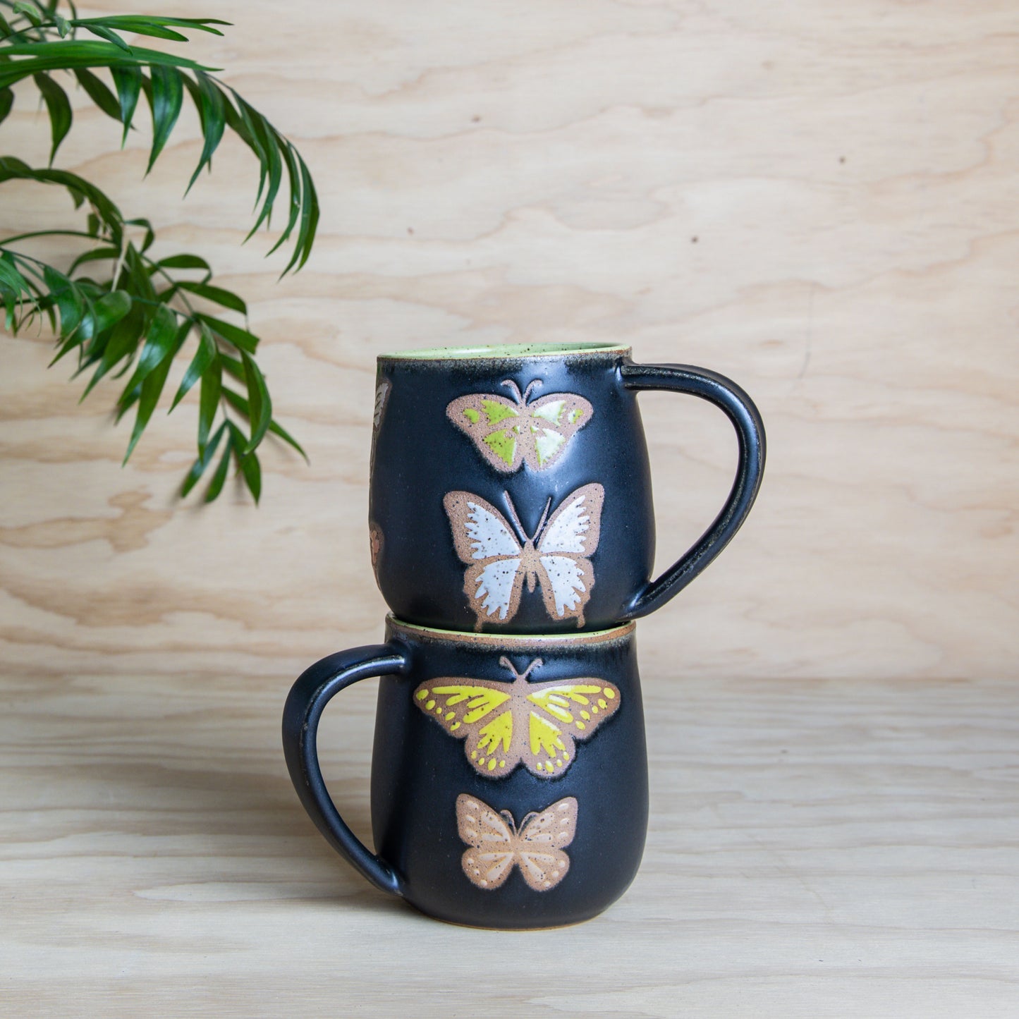 PRE-ORDER Neutral Butterfly Ceramic Mug