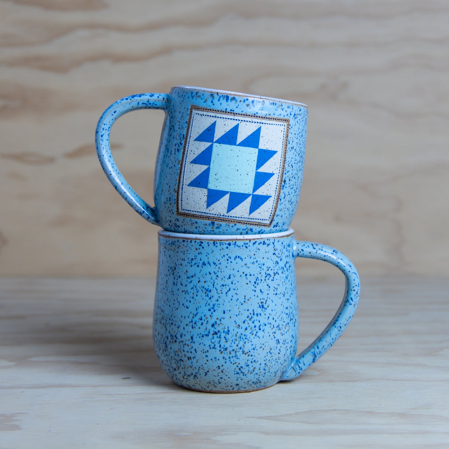 Double X Quilt Mug