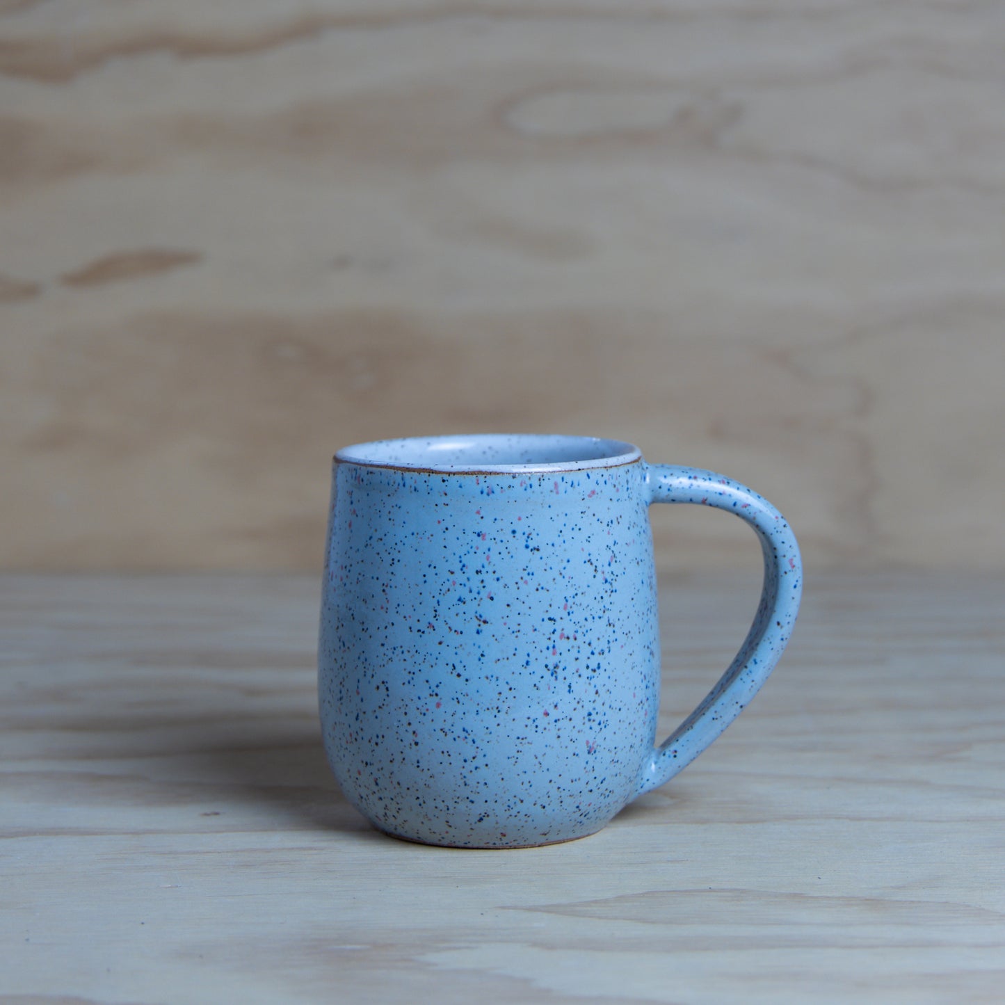 Blue Coral Sawtooth Quilt Mug