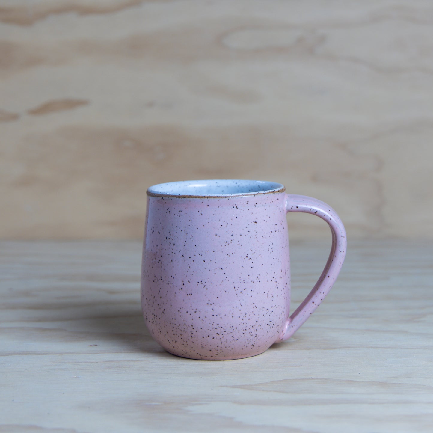 Pink Teal Ohio Star Quilt Mug