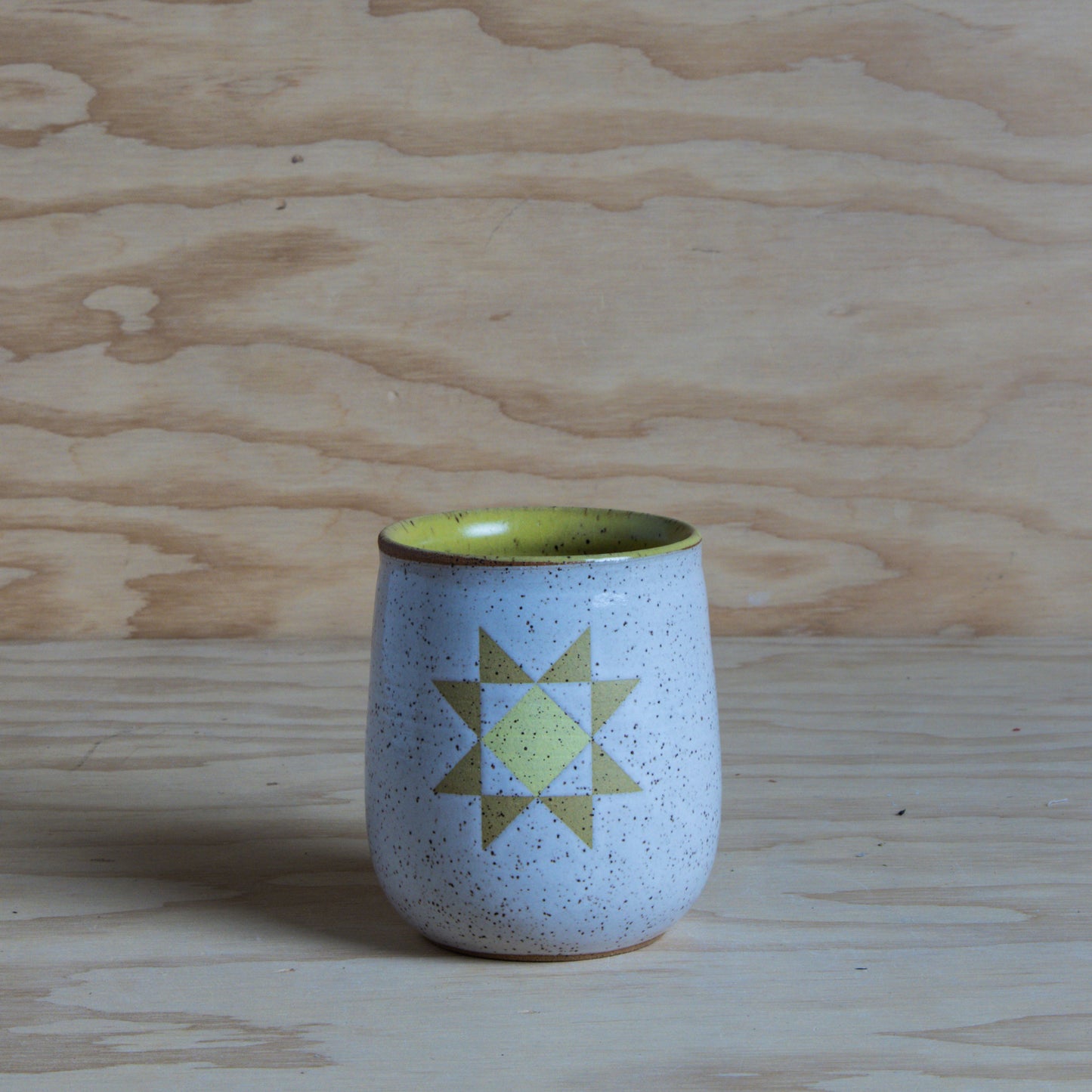 Sawtooth Tumbler-Yellow