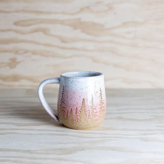 PRE-ORDER Pink Pine Tree Mug
