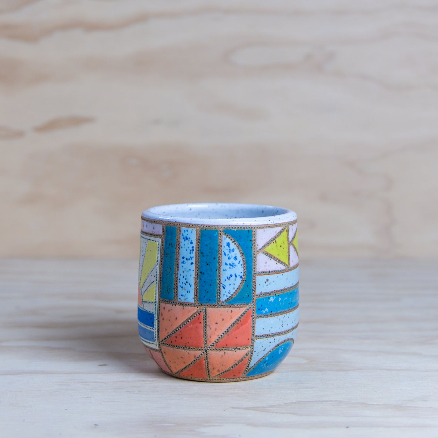 #1 Improv Quilt Mug