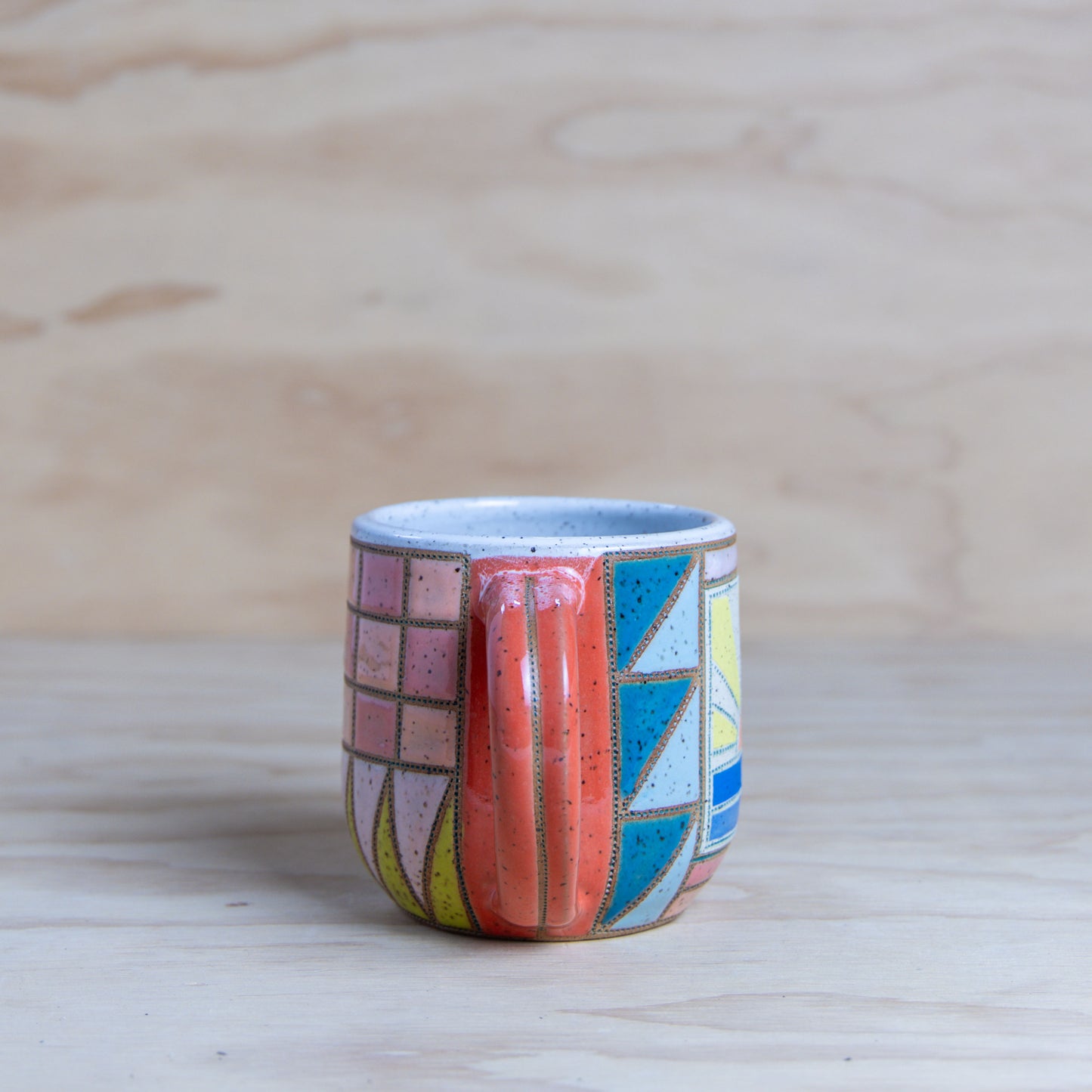 #1 Improv Quilt Mug