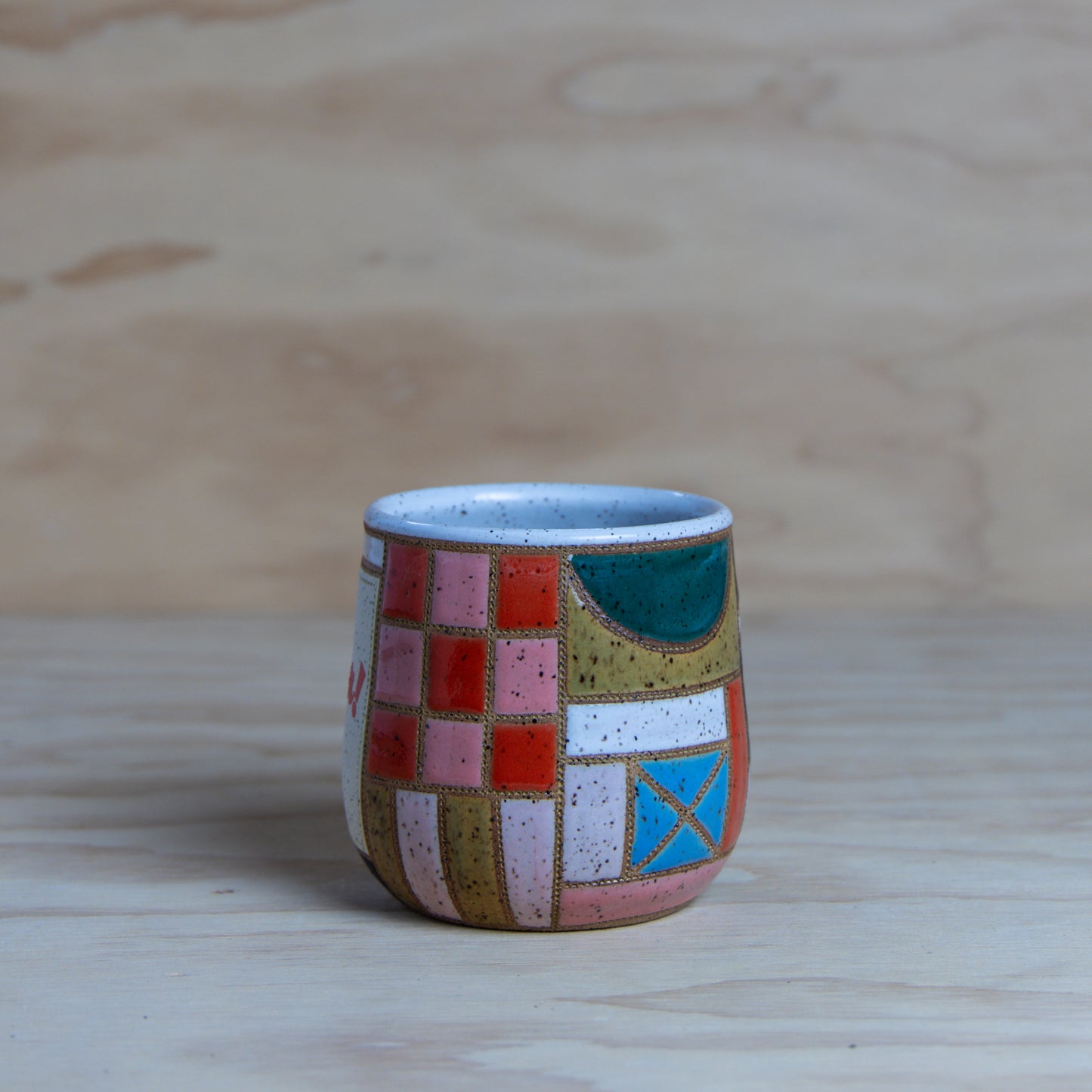 #10 Improv Quilt Mug