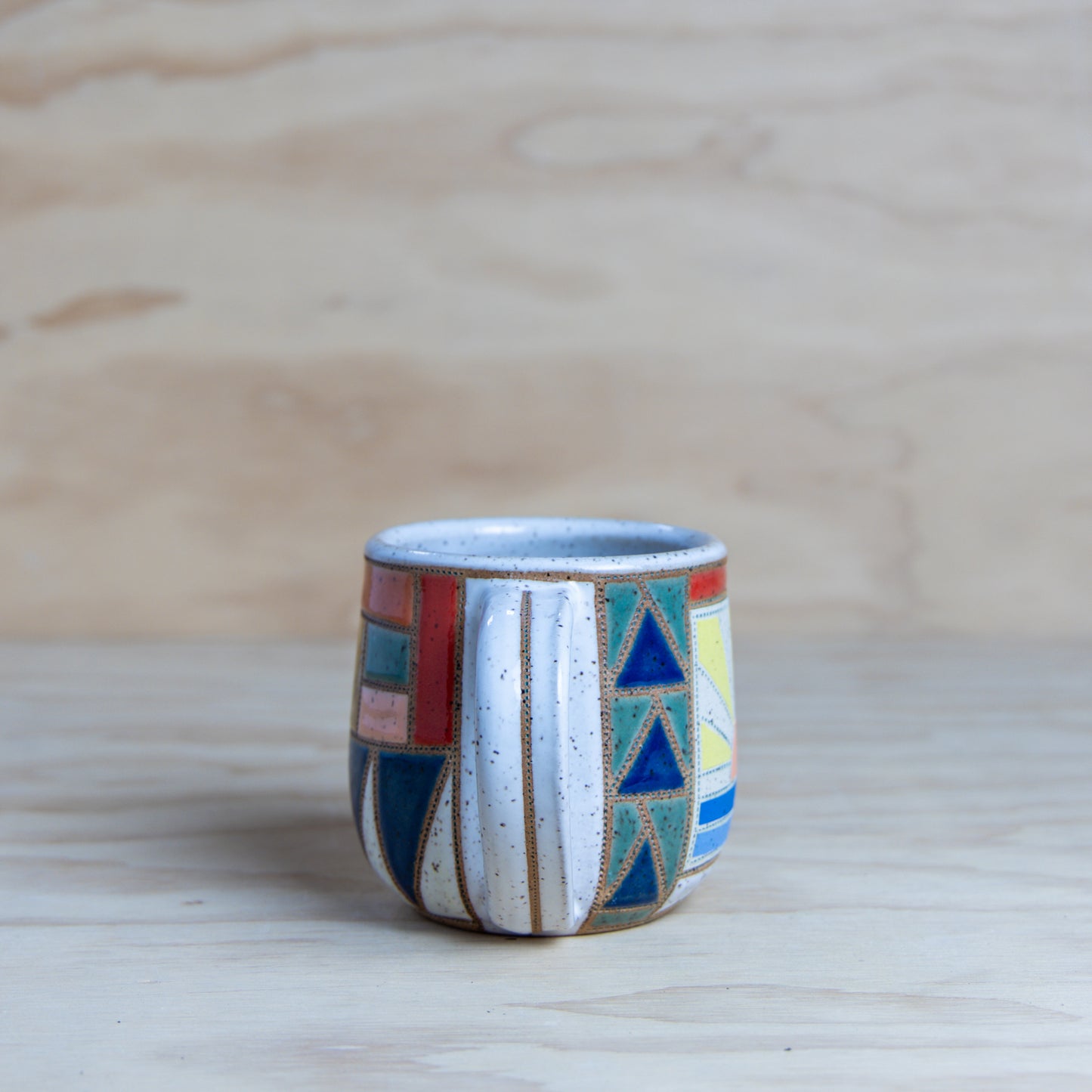 #14 Improv Quilt Mug