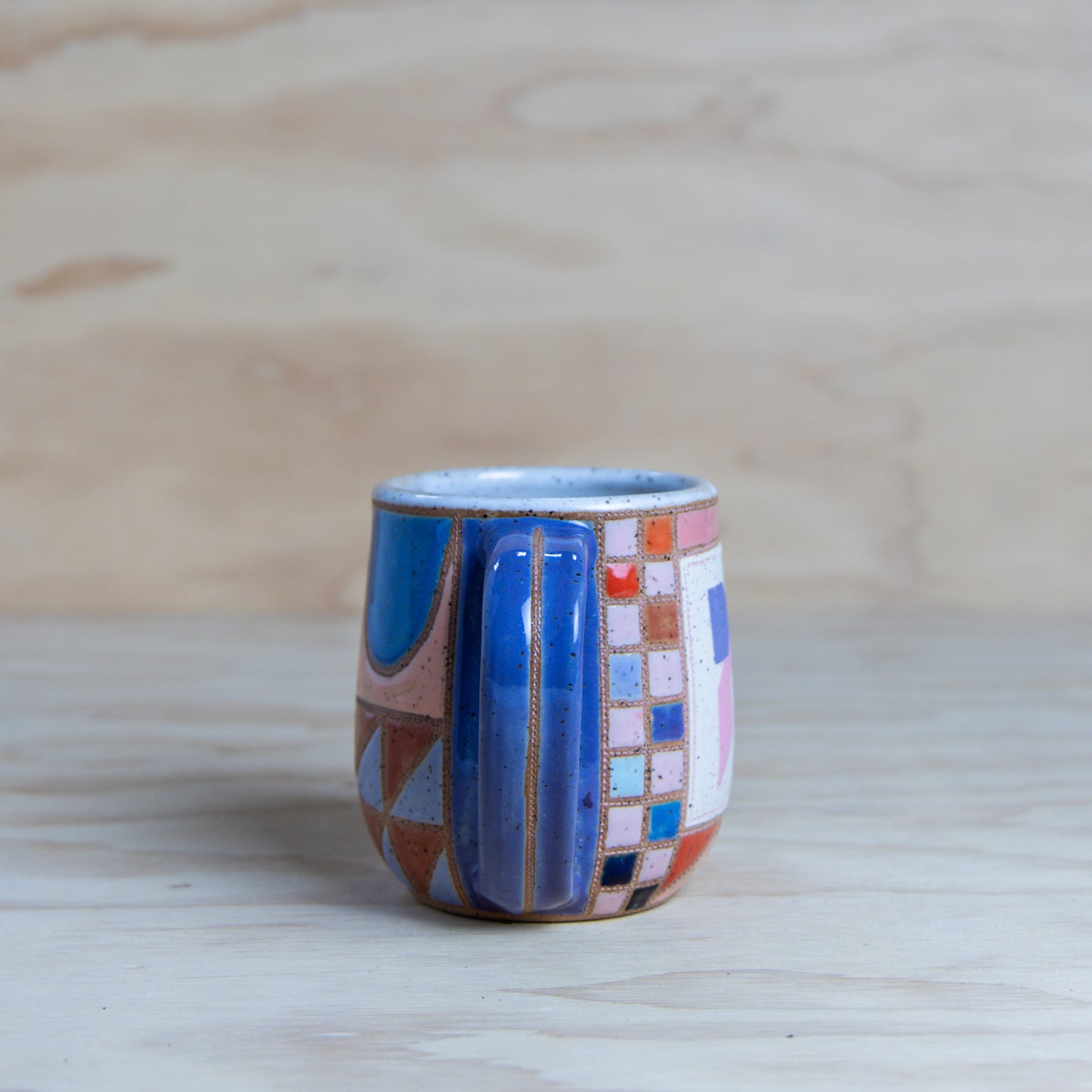 Bow Improv Quilt Mug