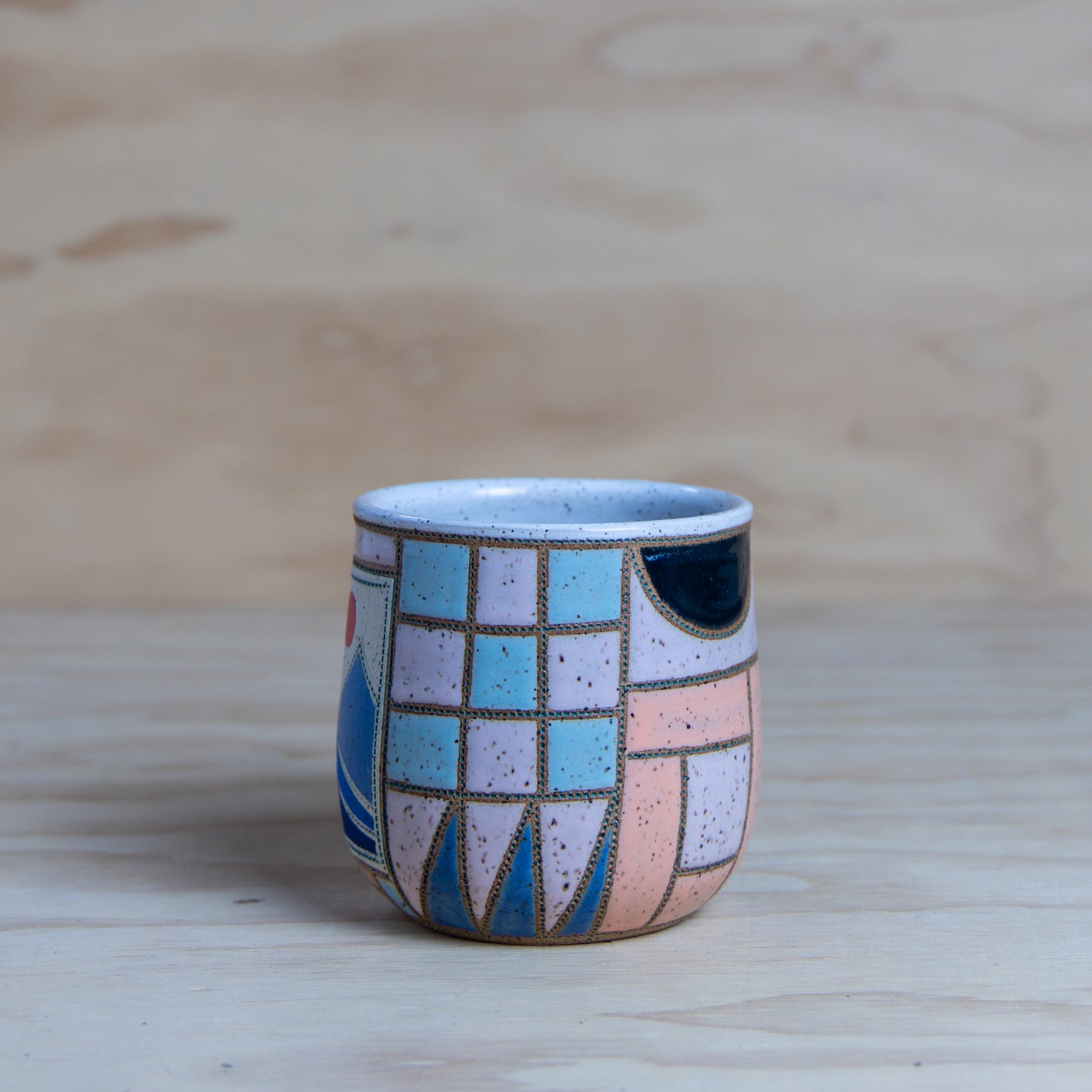 #3 Improv Quilt Mug