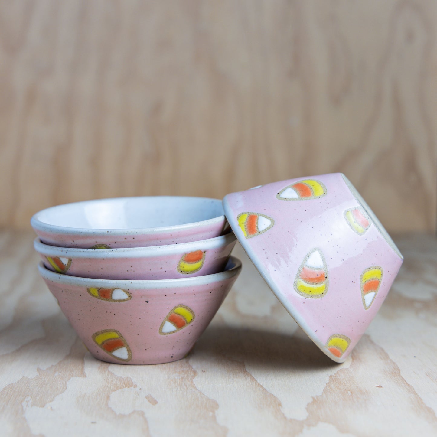 Candy Corn Stacking Bowl