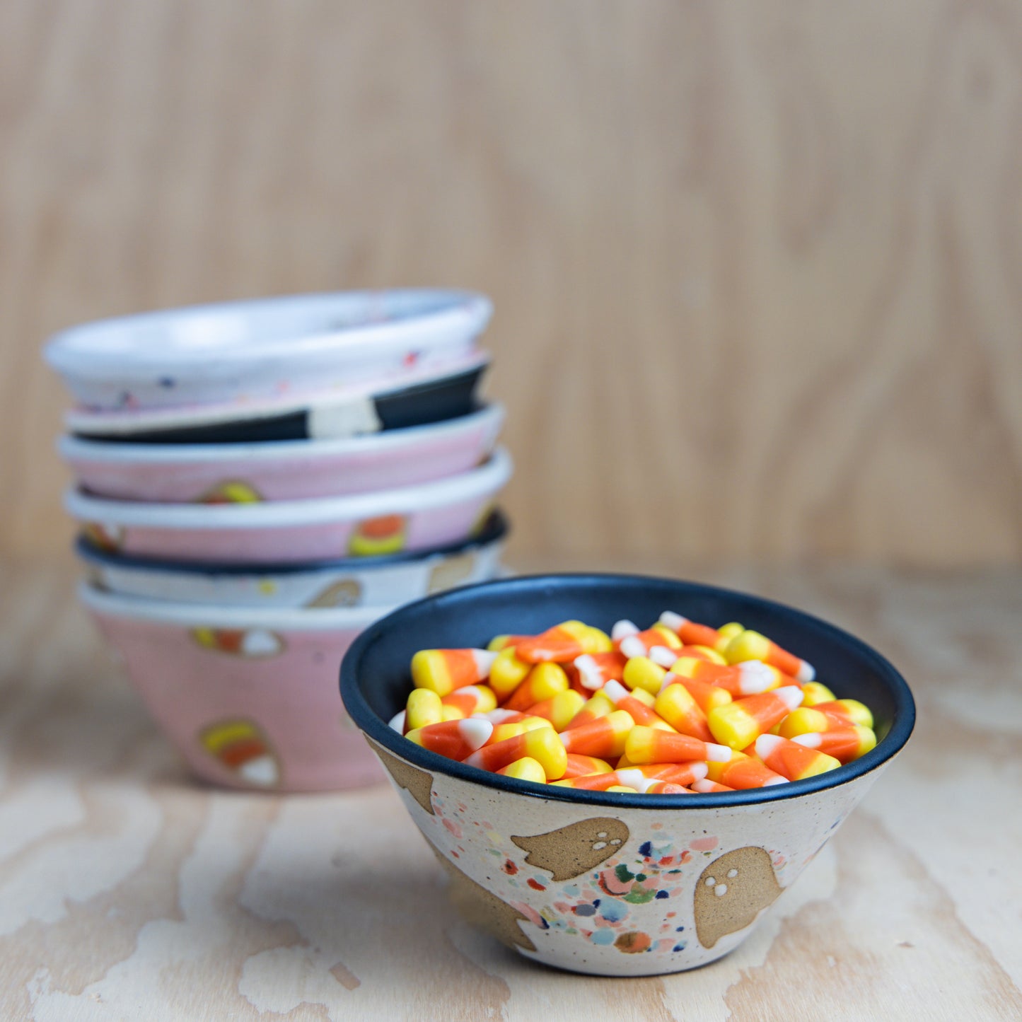 Confetti Ghost Stacking Bowl-Imperfect