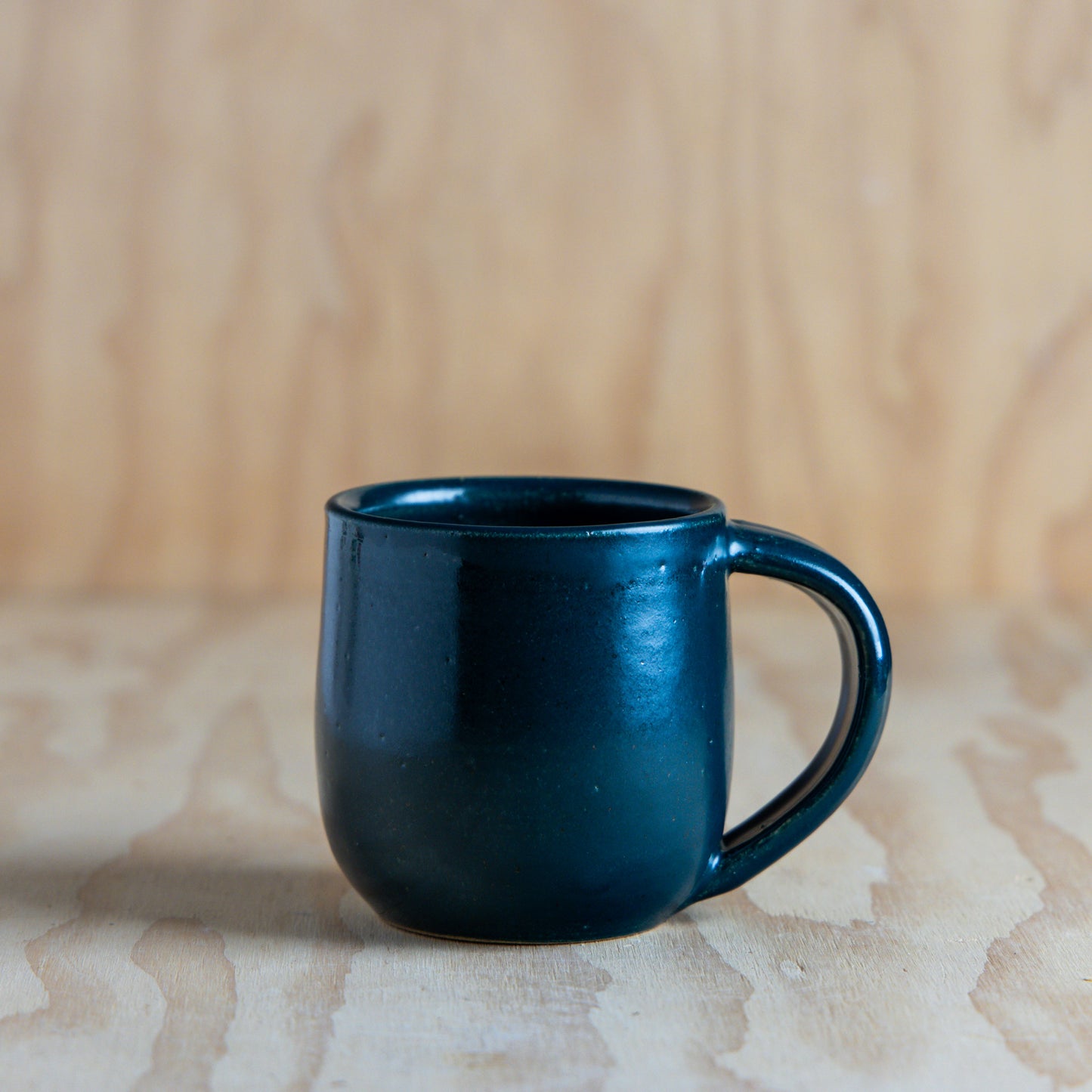 Bear Paw Quilt Mug-Teal