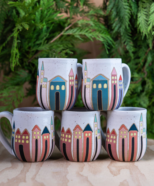 PRE-ORDER Holiday Village Mug
