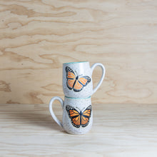 Load image into Gallery viewer, A Monarch butterfly Ceramic Mug
