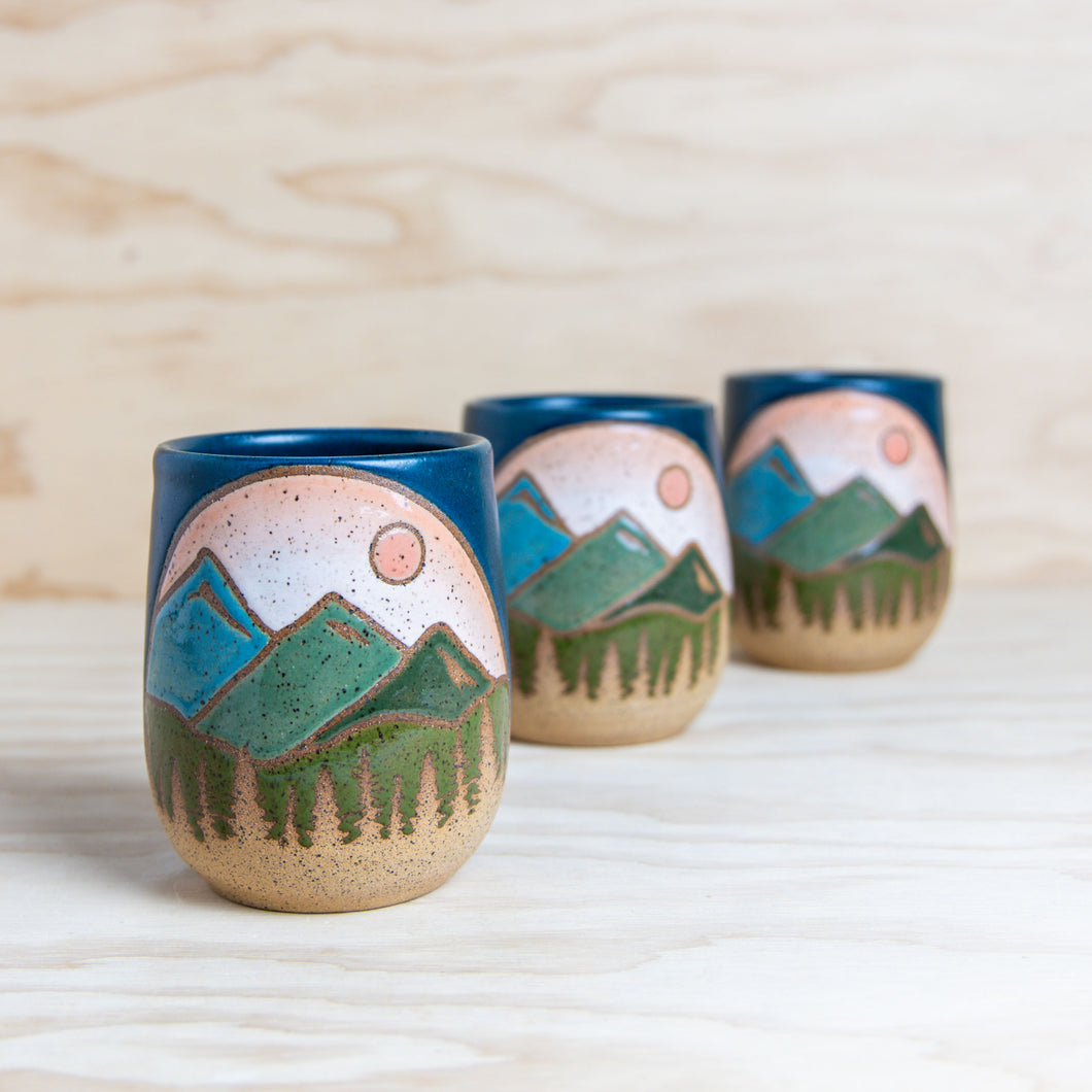 Mountains and Trees Tumbler