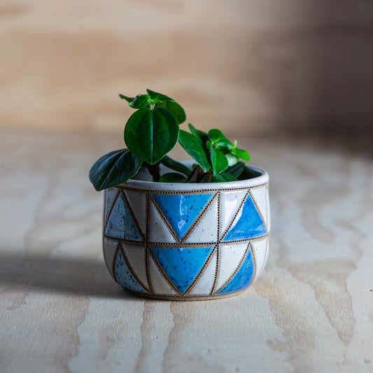 Improv Mini Planter-Flying Geese