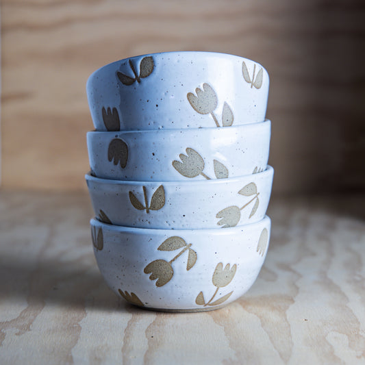 Tulip Everyday Bowl-White