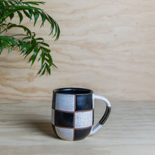 Load image into Gallery viewer, Checkerboard Sawtooth Star Mug
