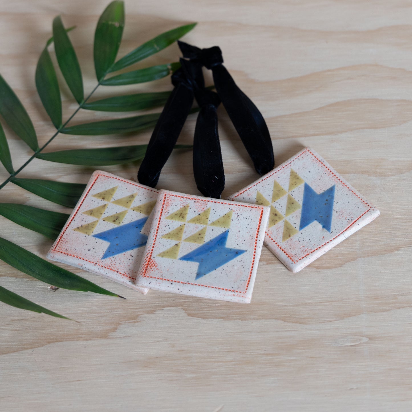 Basket Quilt Ornament