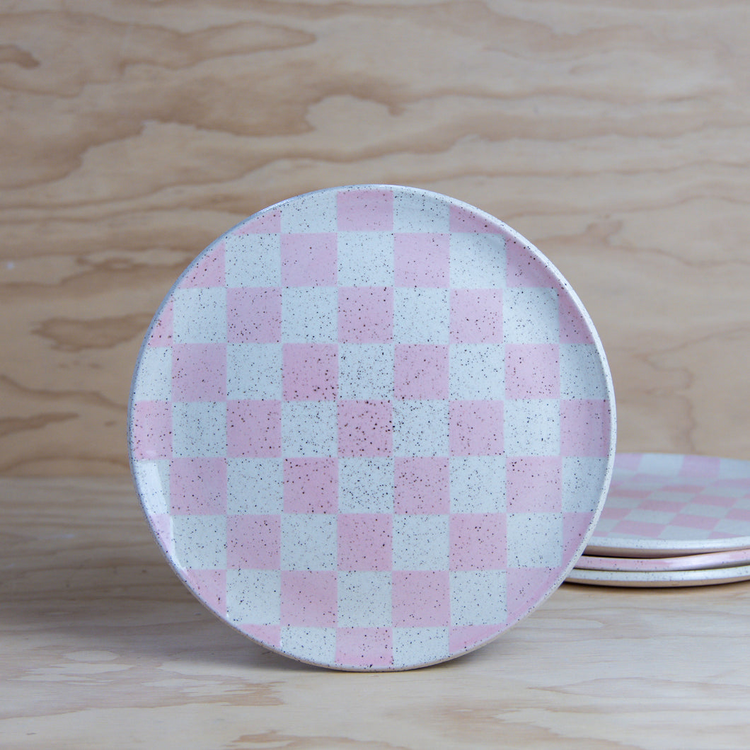 PRE-ORDER Pink Checkered Plate