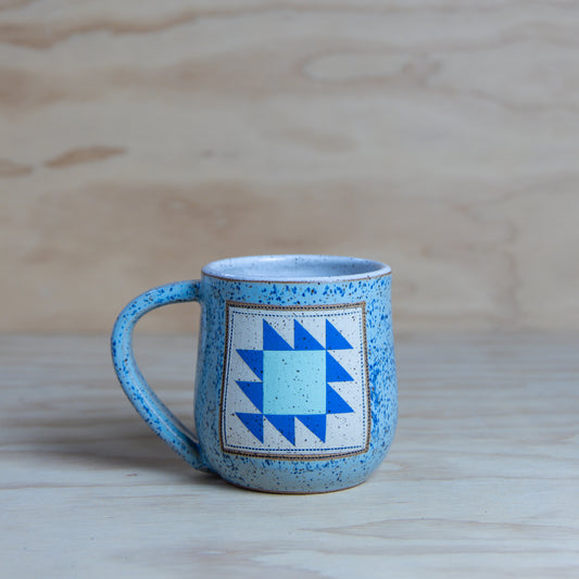 Double X Quilt Mug