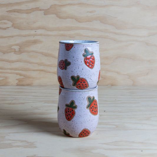 Strawberry Fruit Tumbler