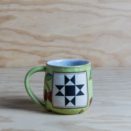 PRE-ORDER Cherry Quilt Mug