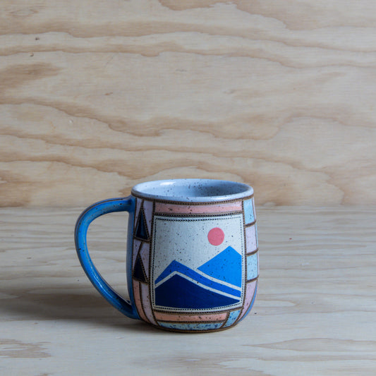 Improv Quilted Mountain Mug