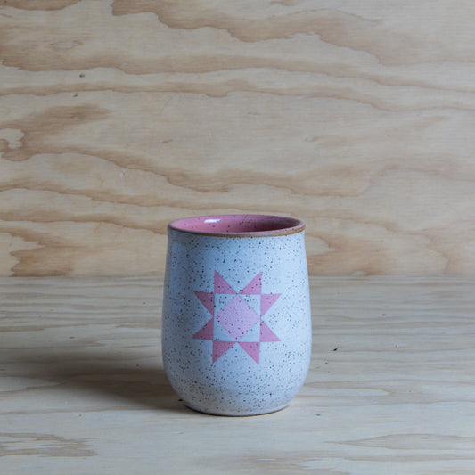 Sawtooth Tumbler-Pink