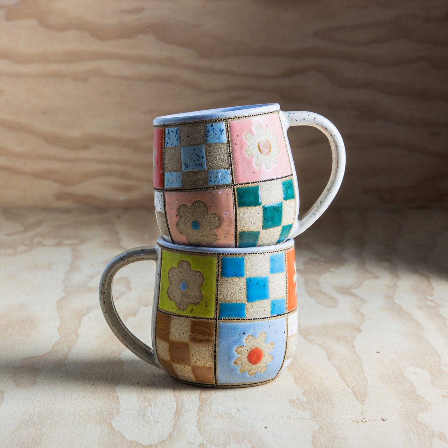 Happy Patchwork Mug