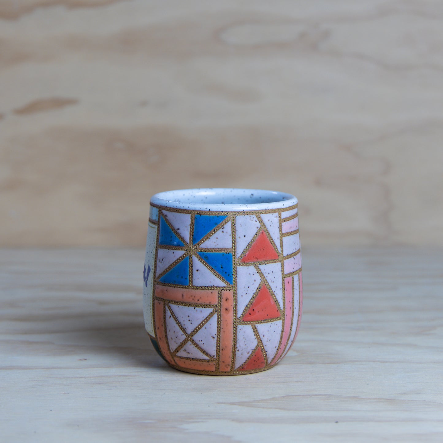 #11 Improv Quilt Mug