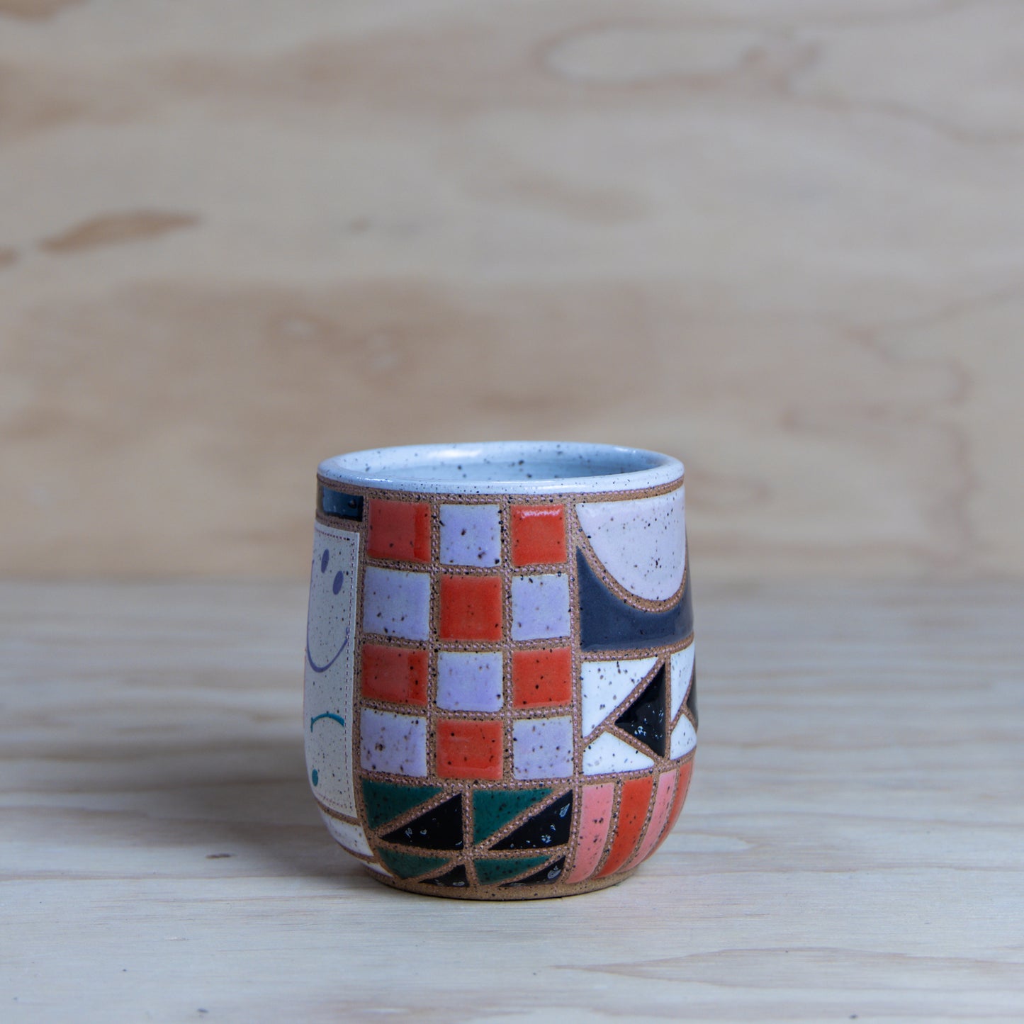 #2 Improv Quilt Mug