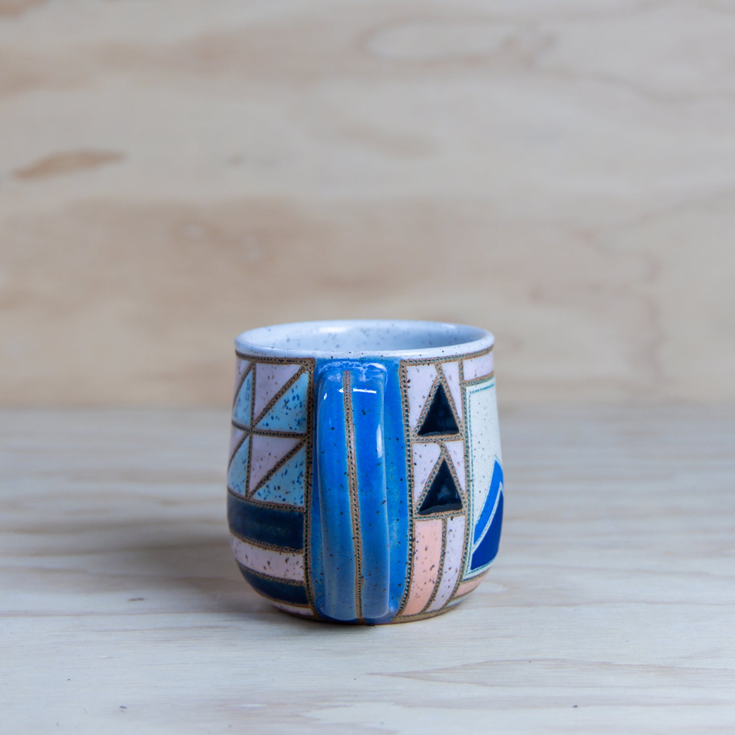 #3 Improv Quilt Mug