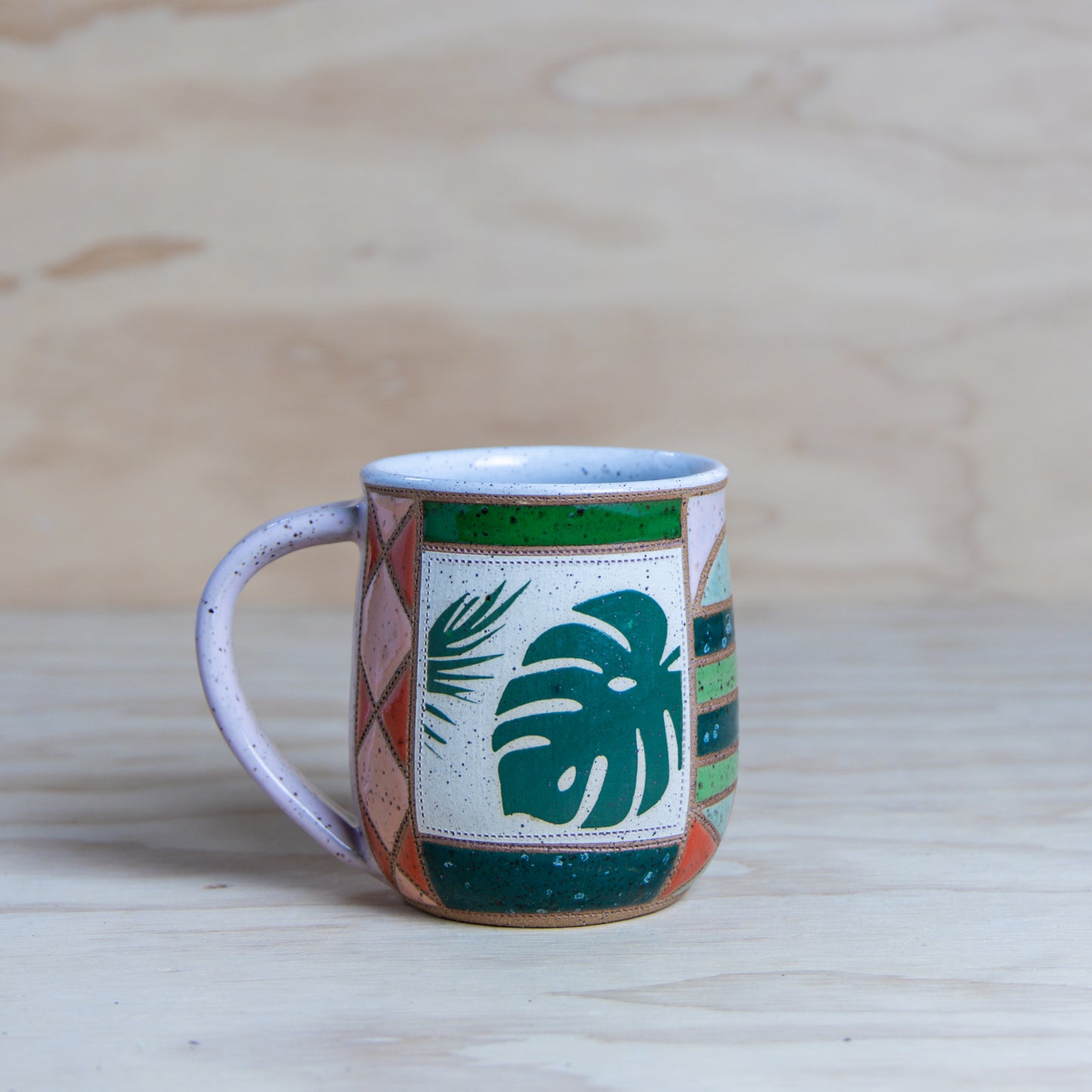 #4 Improv Quilt Mug