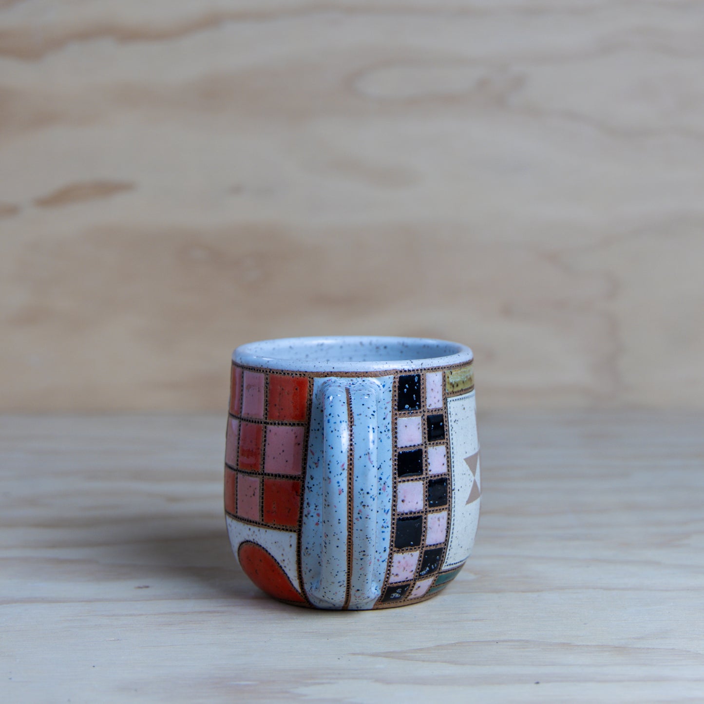 #5 Improv Quilt Mug
