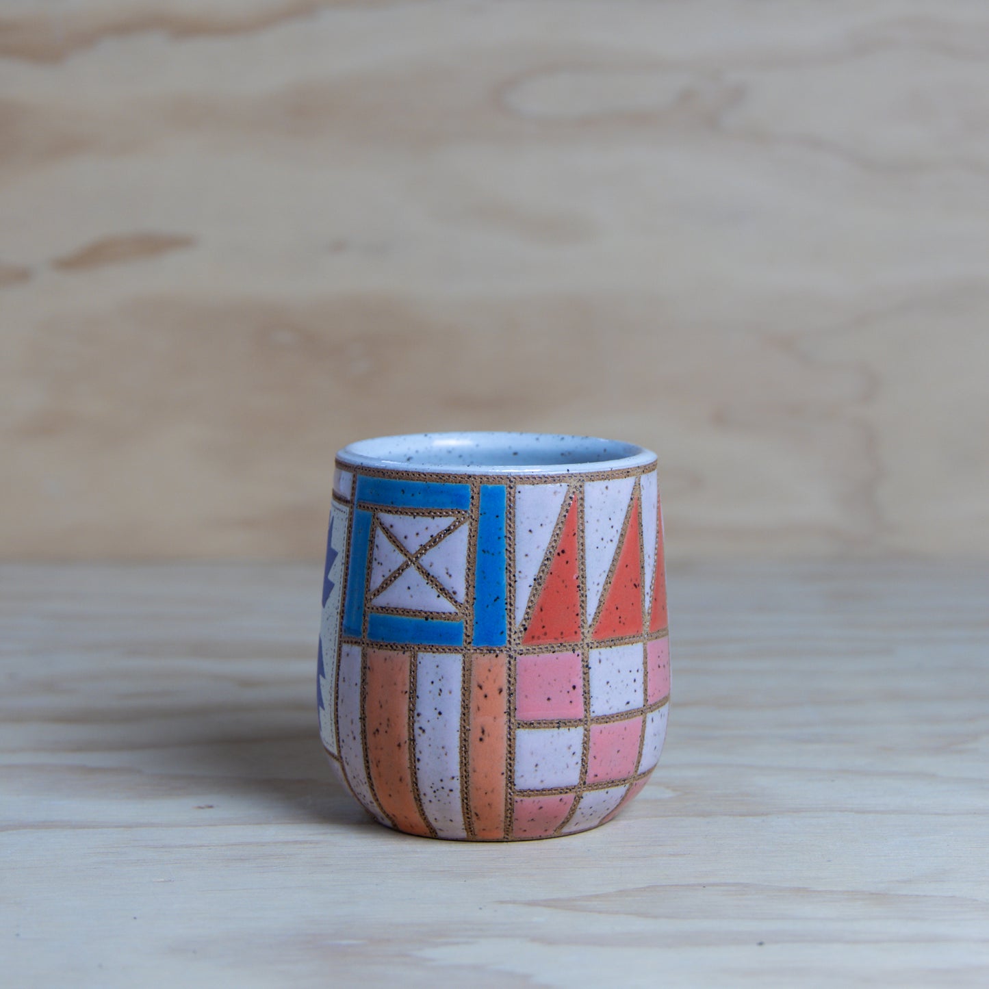 #9 Improv Quilt Mug