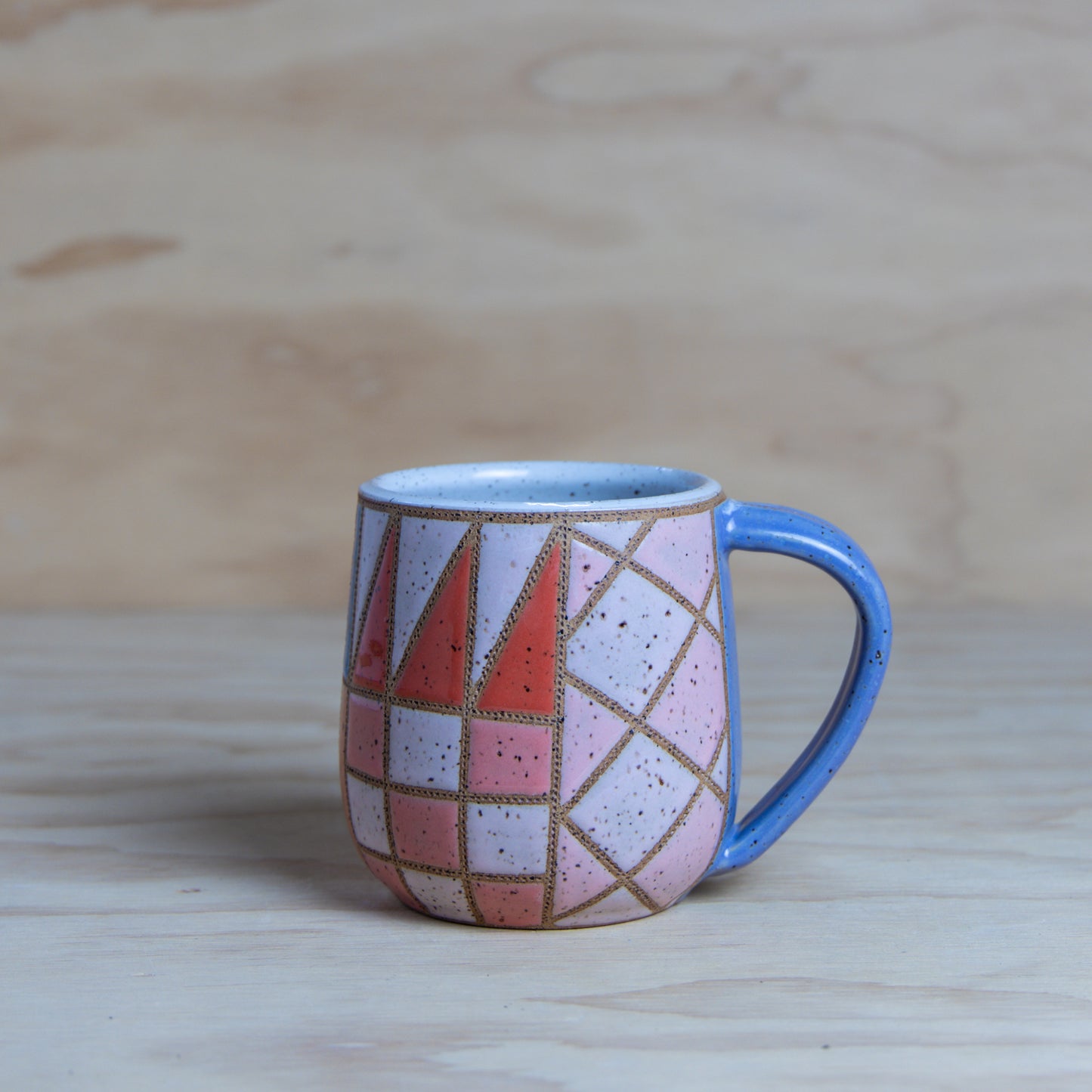 #9 Improv Quilt Mug