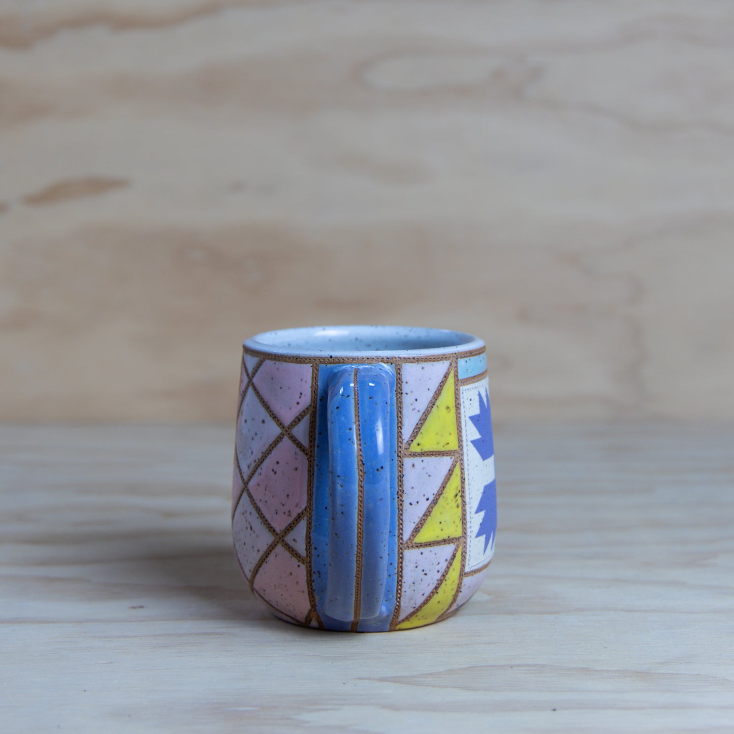 #9 Improv Quilt Mug