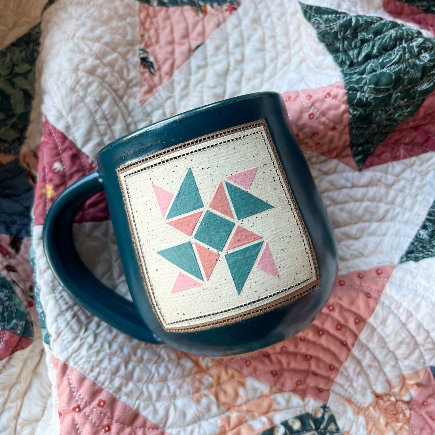 Pre-order Wind Blossom Quilt Mug