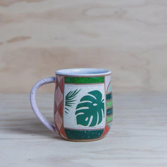 #4 Improv Quilt Mug