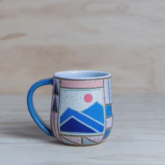 #6 Improv Quilt Mug