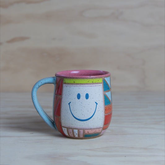 #18 Improv Quilt Mug