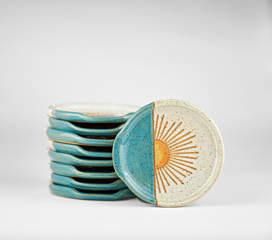 Ocean Sunset Ceramic Spoon Rest